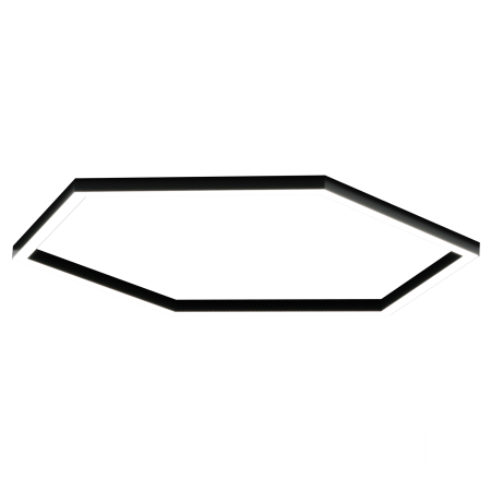 Светильник Шестигранник S50 (RAL9003 824 6mm LT70 — 4K 104W)