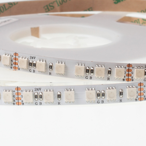 Светодиодная лента LUX class, 4040, 120led/m, RGB, 24V, 16W/m, IP20, P8, A298