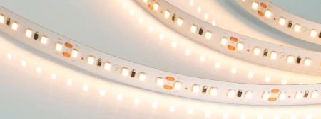 Светодиодная Лента IC2-20000 24V Warm2700 2x 12mm (2835, 120 LED/m, Long) (Arlight, 9.6 Вт/м, IP20)