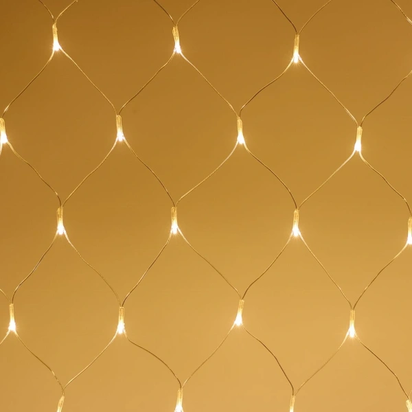 Светодиодная гирлянда ARD-NETLIGHT-HOME-1500x1500-CLEAR-150LED Warm (230V, 12W) (Ardecoled, IP20)