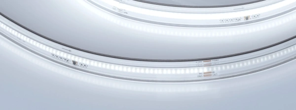 Светодиодная Лента герметичная SPI-COB-PS-X378-14mm 24V White6000-PX63-BPT (7 W/m, IP67, 5m) (Arlight, бегущий огонь)