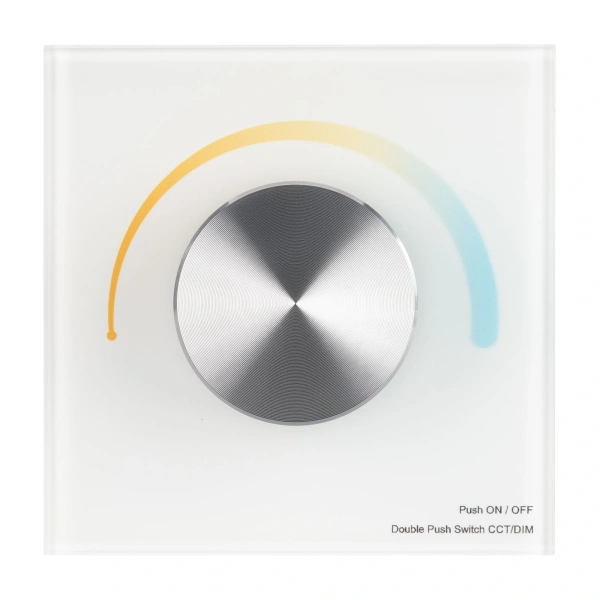 Панель SMART-P2-MIX-G-IN White (3V, Rotary, 2.4G) (Arlight, IP20 Пластик, 5 лет)