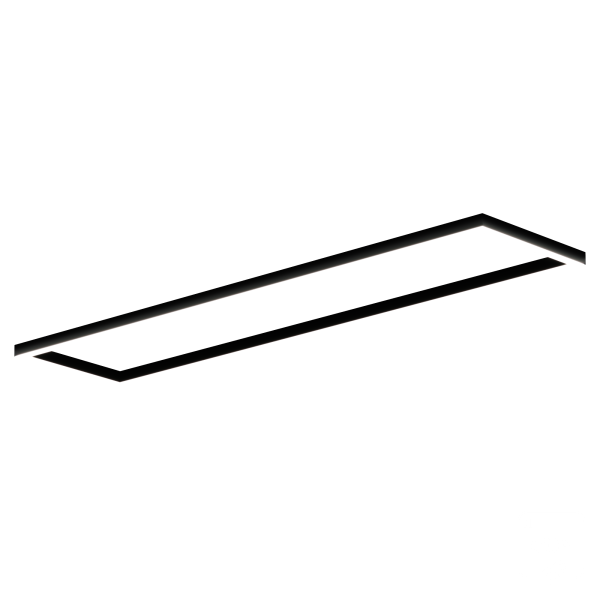 Светильник Рамка S50 (RAL9003 1219x1219mm LT70 — 3K 104W)