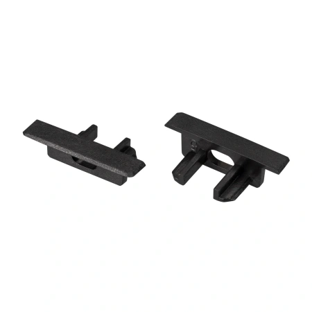 Заглушка для MIC-FS чёрная с отверстием (Arlight, Пластик)