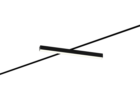 Трековый светильник 6063 5050 TR2 (RAL9003 500mm Prizma — 4K 19W)