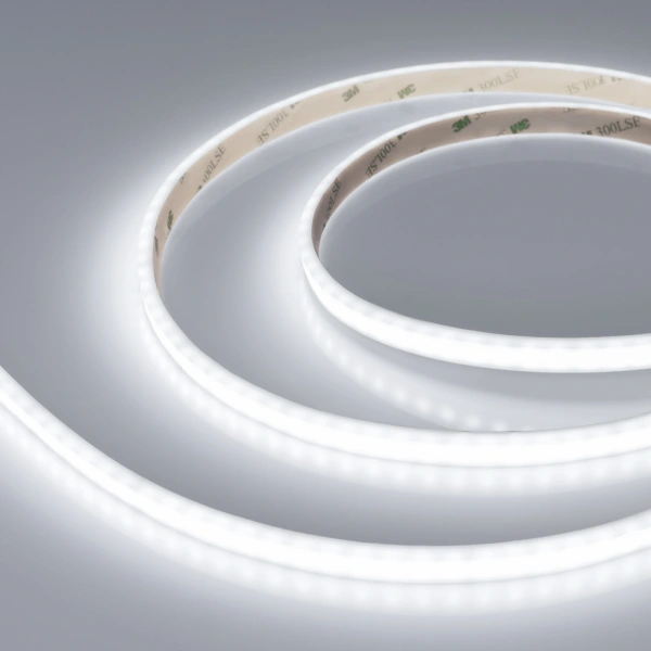 Светодиодная Лента герметичная RTW-PSW-A120-10mm 24V White6000 (9.6 W/m, IP67, 2835, 5m) (Arlight, 5 лет)